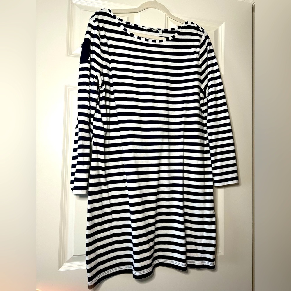 Vineyard Vines Preppy Striped Nautical Dress, style 2Q4535